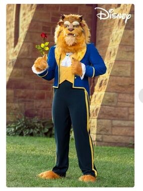 Disney Beast Costume Men's NWT Beauty & Beast